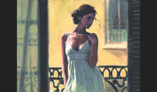 Fabian Perez Balcony at Buenos Aires XI